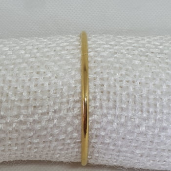 Pulseira Bracelete Algema Em Ouro Amarelo Polido 18k750